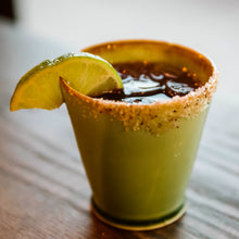 Load image into Gallery viewer, Spicy Margarita made with Make & Muddle's 2 Pepper Agave Syrup