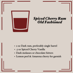 Spiced Cherry Vanilla Syrup